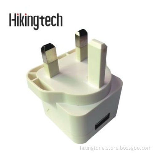 Travel charger for iPad/iPhone, with 1000mAh capacity